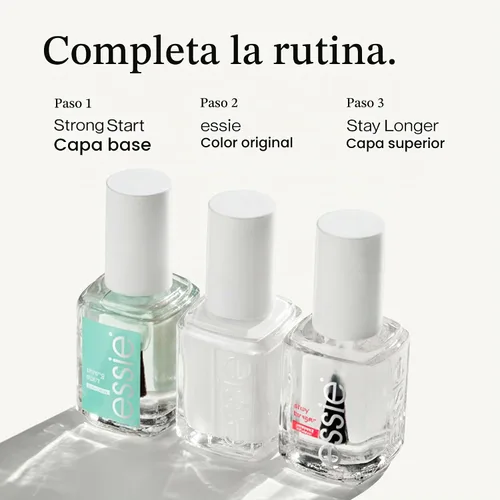 Vista 6 de Color para uñas, transparentes y blancos de essie
