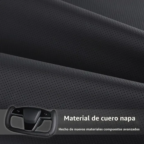 Vista 4 de Funda de volante para Tesla Yoke Model X Model S (2021-2026)