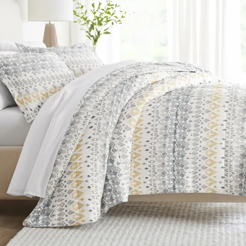 Vista 22 de Juego de colcha individual de Linen Market (2 piezas): lleva el lujo a casa con nuestros edredones alternativos de plumón suaves y ligeros