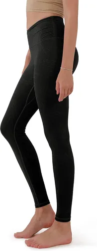 Vista 3 de ODODOS - Leggings de cintura cruzada para mujer, diseño con bolsillo interno, para yoga, deportes, gimnasia o entrenamiento, pantalones deportivos