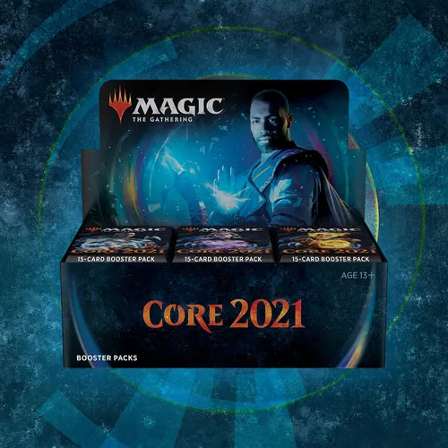 Vista 3 de Magic: The Gathering Core Set 2021 (M21) Draft Booster Box 36 paquetes de refuerzo (540 tarjetas) Último set
