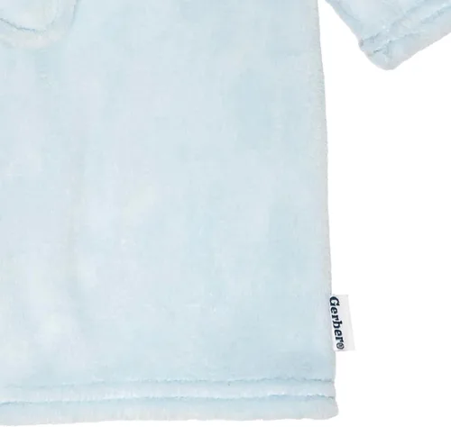 Vista 4 de Gerber Albornoz unisex de felpa suave con capucha de personaje animal para bebé