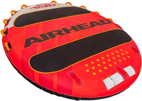 Vista 4 de Airhead AHFL-1671D Wet N' Wild Flyer remolcable para 4 jinetes
