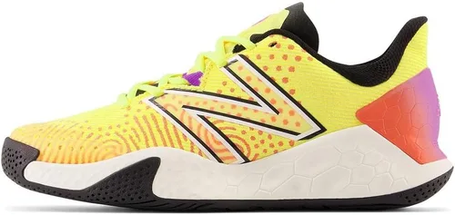 Vista 7 de New Balance Cancha dura Fresh Foam X Lav V2 para mujer Piña Cósmica/Rosa Cósmica