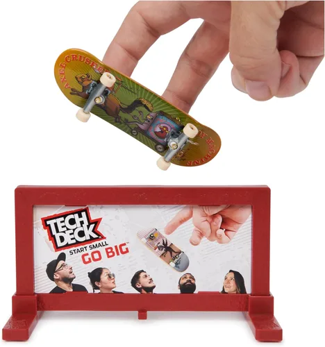 Vista 6 de Tech Deck Versus Series - Fingerboard Set of 2 with Obstacle, Trick Cards and Accessories (Random Selection - Assorted Products) for Fingerboarding
