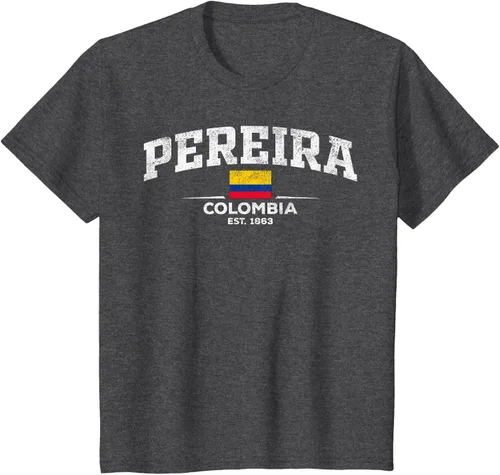 Vista 39 de Camiseta Pereira Colombia, Negro