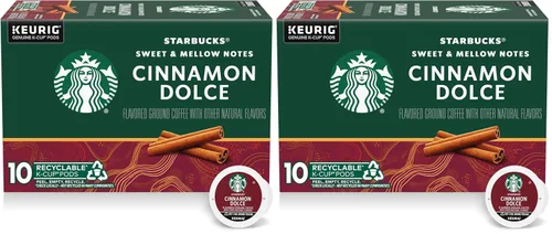 Vista 37 de Cápsulas de café K-Cup de Starbucks, café con sabor caliente o helado, caramelo, 10 cápsulas Keurig Cápsulas K-Cup 100% Arabica para cafeteras