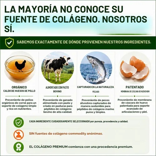 Vista 7 de HCL HERBAL CODE LABS Polvo de péptidos de colágeno con vitamina C y ácido hialurónico, fuentes más limpias y súper alta absorción, multitipo