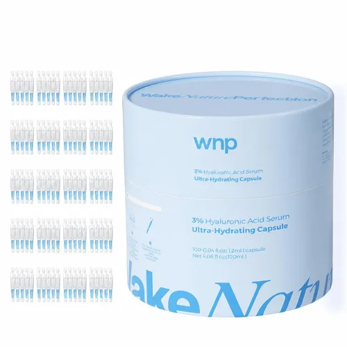 Vista 8 de WNP Suero de ácido hialurónico 3% para cara con hidratación multicapa 4D Suero ultra hidratante antienvejecimiento Hidratante para piel seca