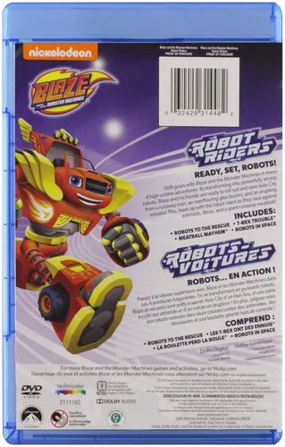 Vista 2 de Blaze and the Monster Machines Robot Riders