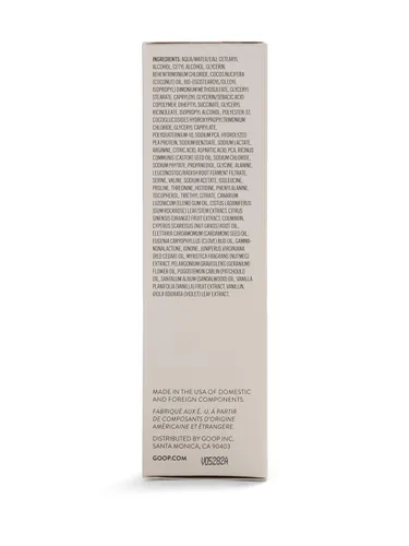 Vista 6 de goop Beauty Acondicionador de aminoácidos Hidratante y desenredante para cabello brillante y suave Aceite de coco y proteína de guisantes