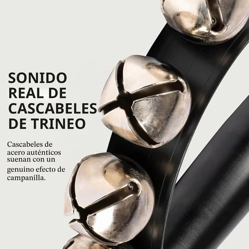 Vista 2 de Meinl Percussion SLB7 Campanas de mano con mango de madera, 7 campanas