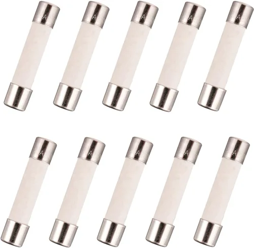 Vista 4 de BOJACK Fusible para microondas 20a Fusible de cerámica 20 Amp 250V de soplado lento Compatible y reemplazo universal para WB27X10388 y otros