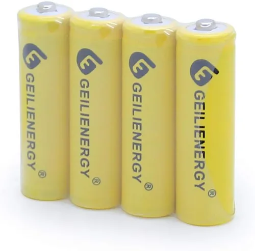 Vista 7 de AA NiCd 600mAh 1.2V Baterías solares recargables para jardín al aire libre luces solares lámpara (20 unidades AA amarillo)