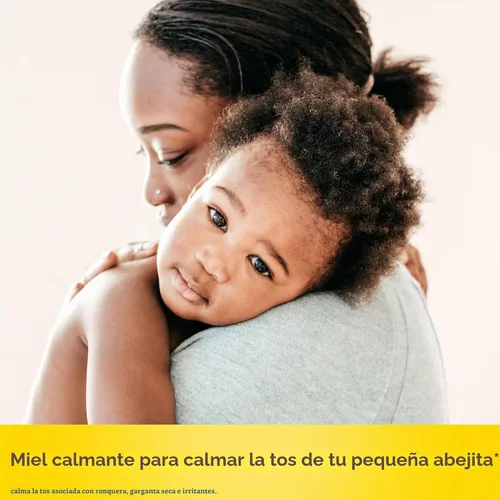 Vista 5 de Jarabe de Miel para la Tos de Bebé Zarbee's + Inmune para Bebés de 12-24 Meses, Jarabe para la Tos Seguro y Eficaz con Miel Oscura Calmante y Zinc