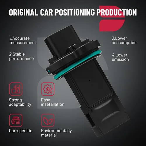 Vista 3 de Medidor de flujo de aire masivo Sensor MAF 245-1314 MAS0321 12671624 Compatible con Buick Encore 13-17 Caprice 13-14 Trax 15-17 Verano Sonic Cruze