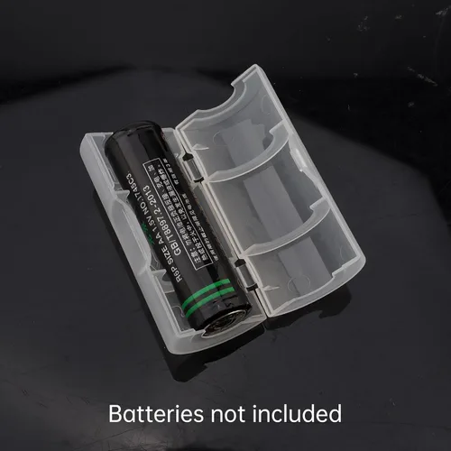 Vista 6 de Convertidor de batería de tamaño AA a C, cajas de batería de la caja del soporte del adaptador de batería de 4pcs