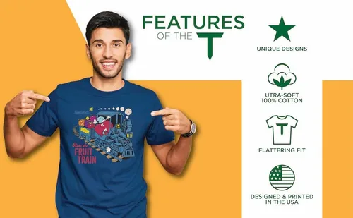 Vista 4 de The Tshirt Company - Camisetas gráficas para mujeres y hombres, camisetas negras de diseñador con estampados únicos y modernos cara divertida