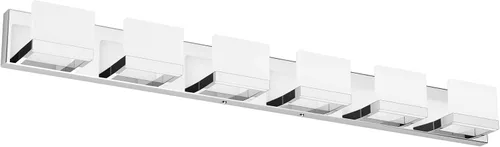 Vista 26 de Tipace - 2 Lámparas regulables de tocador, modernas, de color negro, con luz led arriba y abajo, acrílico blanco esmerilado, para colocarlas