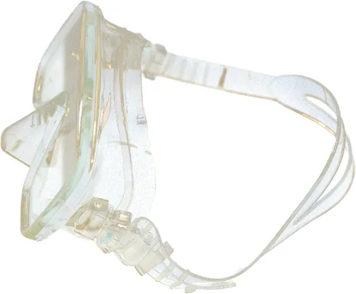 Vista 3 de Scuba Choice Buceo Azul Tek2 Clear One Window Máscara de Silicona