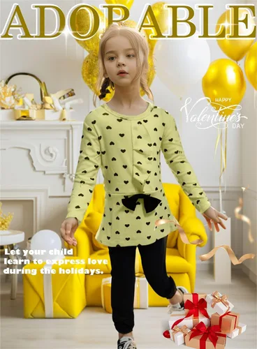 Vista 7 de Adorable ropa para bebé, 2 piezas para niña