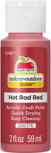 Vista 31 de Pintura acrílica para tela K20667 de Apple Barrel, 2 onzas Verde brillante
