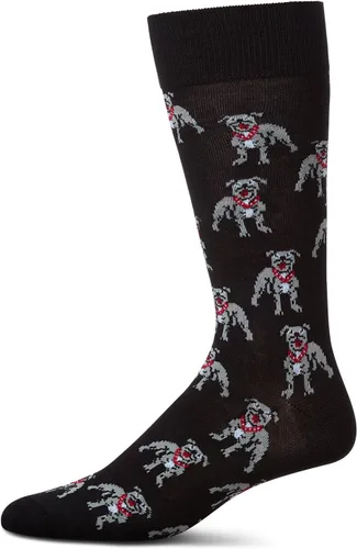 Vista 7 de MeMoi American Bully Dog Men's Socks, Rayon Blend Mens Crew Socks, Environmentally Friendly Fabric - Sizes 10-13