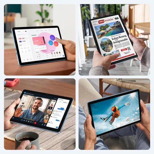 Vista 6 de Tablets Clearance 2026, mini portátil con teclado, portátil barato pequeño 2 en 1 Android tablet, 10 pulgadas 24GB RAM+128GB ROM, Octa-Core 6000mAh