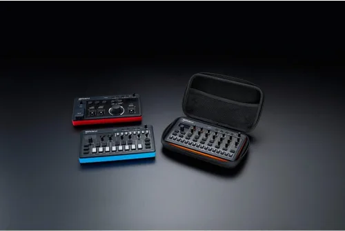 Vista 6 de ROLAND CB-RAC AIRA Estuche de Transporte Compacto Funda Personalizada para Proteger tu E-4 Voice Tweaker, Sintetizador de Acordes J-6 y Máquina