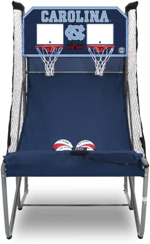 Vista 32 de Pop-A-Shot - Home Dual Shot with NCAA Graphics l Sensor Scoring l 16 Game Modes l 7 Balls l Foldable Storage l for All NCAA Fans