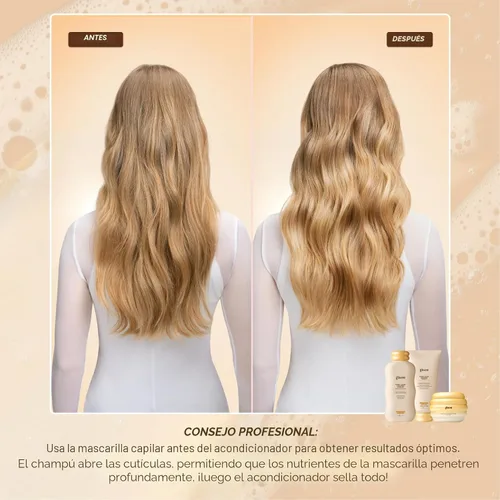 Vista 8 de Gisou Máscara Capilar de Terapia de Ceramida con Brillo de Miel Mini – Reparación Profunda e Hidratación con Miel de Mirsalehi, Ceramidas y Ácido
