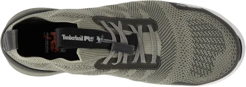 Vista 2 de Timberland Pro Tenis de trabajo de punto sin cordones Radius A2B6X para hombre
