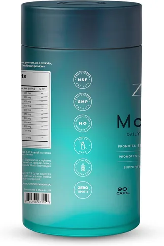 Vista 10 de Zenos Health MoodZen - Suplemento reductor de cortisol y apoyo para el estado de ánimo, potente suplemento de enfoque, fórmula natural para mejorar