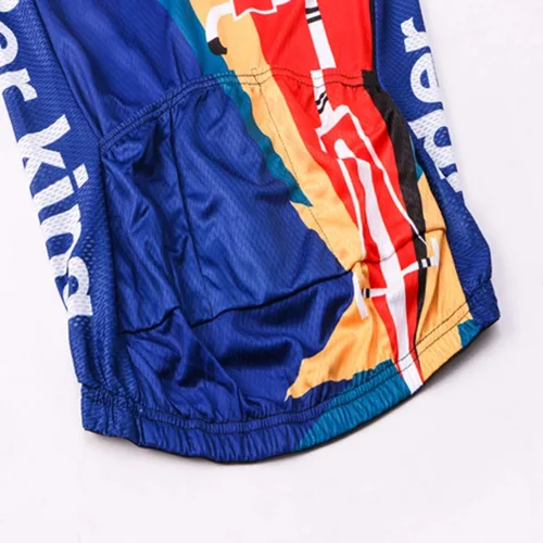 Vista 8 de Camiseta de ciclismo para hombre, manga corta, camiseta de ciclismo para montar al aire libre, ropa de ciclismo MTB