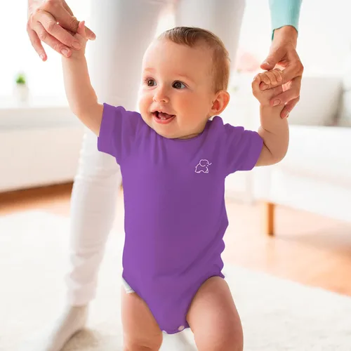 Vista 7 de Gender-Neutral, Baby Short-Sleeved BodysuitsOnesies, 100% Cotton USA