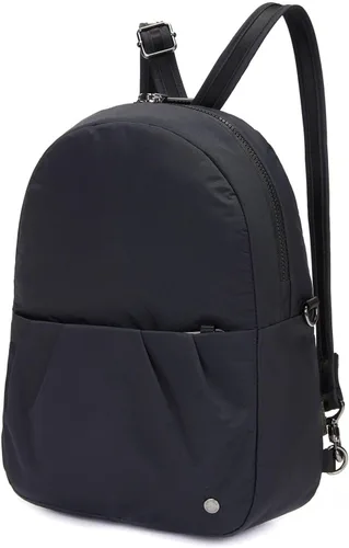 Vista 2 de Pacsafe Citysafe CX - Mochila convertible antirrobo para tablet de 10 pulgadas, color negro ECONYL Econyl Negro