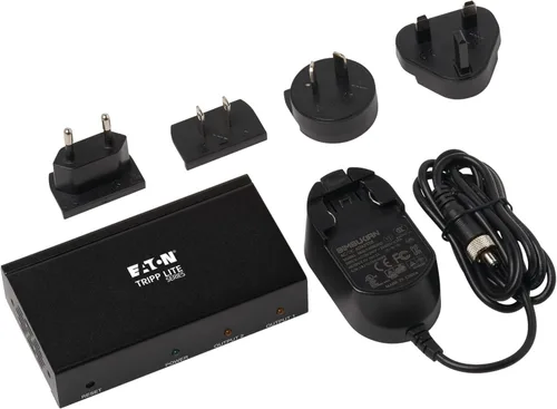 Vista 4 de Eaton Tripp Lite Series Divisor HDMI 4K de 1 entrada y 2 salidas, 4K a 60 Hz, soporte de resolución múltiple para proyector de TV de pared de video