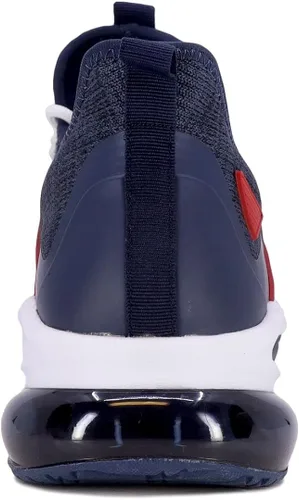 Vista 3 de Nautica Zapatillas deportivas para hombre, con amortiguación de aire, con cordones, calzado deportivo ligero y cómodo para uso diario