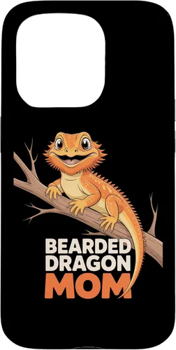 Vista 14 de Bearded Dragon Mom Reptile Parent Animal Care Fan Case for iPhone XR