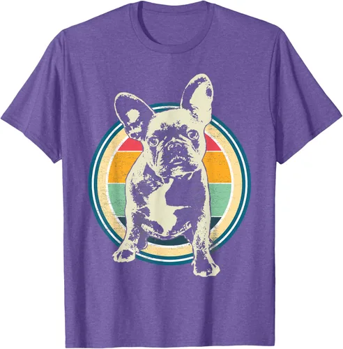 Vista 6 de Camiseta de raza de perro francesa Bulldog Frenchie, Negro, S