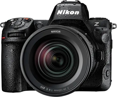 Vista 5 de Nikon Z 8 con lente de zoom Cámara híbrida profesional de fotograma completo sin espejo para fotos/vídeo con lente de 24-120 mm f/4 Modelo Nikon