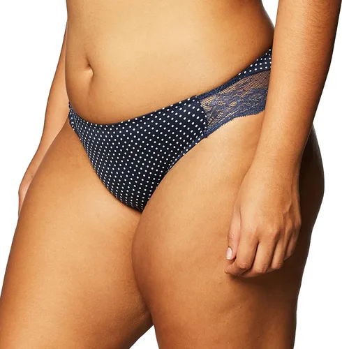 Vista 22 de Maidenform Bragas Comfort Devotion con parte trasera con encaje tipo tanga para mujer Batik Blossoms Print/Timeless Purple