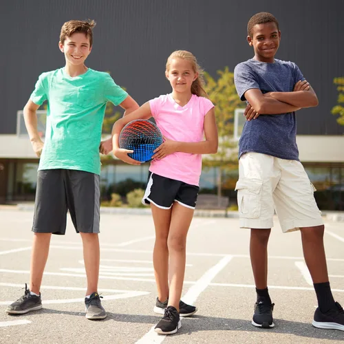 Vista 7 de Franklin Sports Pelotas de Patio de Juegos para Niños - Pelotas de Goma para Patear + Pelotas de Patio de Juegos para Niños - Ideales