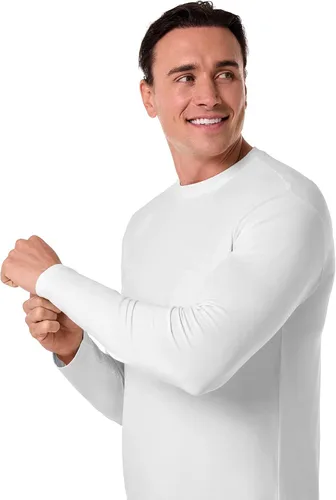 Vista 6 de Camiseta manga larga de hombre Coolibar UPF 50+ Protección solar.