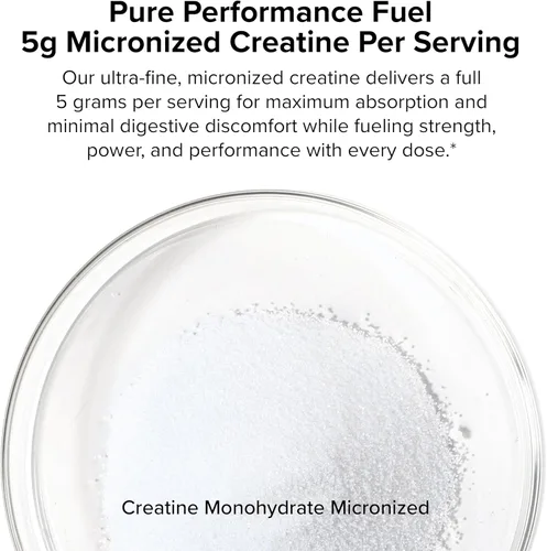 Vista 2 de InnoSupps Polvo de monohidrato de creatina, polvo de creatina micronizada pura para fuerza, crecimiento muscular y recuperación, de confianza