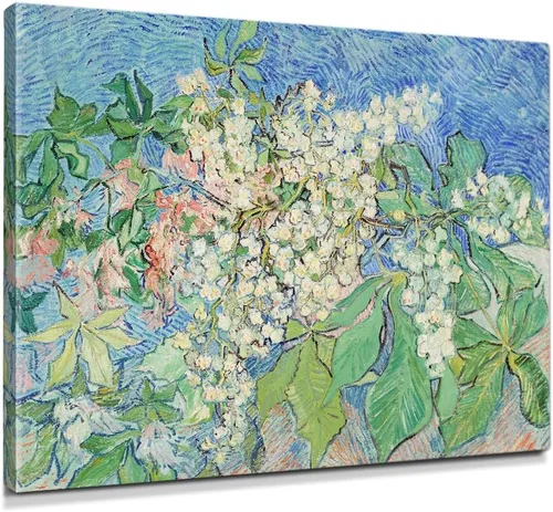Vista 27 de IPIC - Campo de trigo con cuervos, reproducción artística de Vincent Van Gogh. Lienzo de giclée para decoración del hogar 10#F (20 x 16)