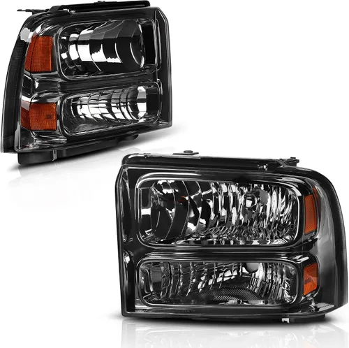 Vista 10 de oEdRo Switchback - Conjunto de faros delanteros LED compatibles con Accord 2003 2004 2005 2006 2007 DRL, par de repuesto con carcasa negra