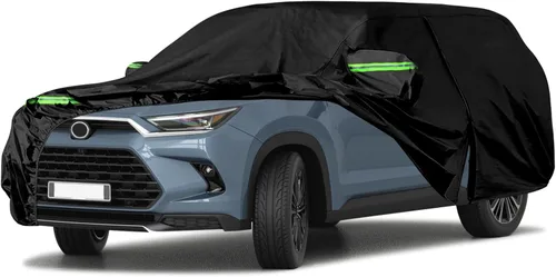 Vista 11 de [Usado] Fundas impermeables para automóvil compatibles con Toyota MR2 1984-2007, 6 capas para todo tipo de clima, con puerta con cremallera y bandas