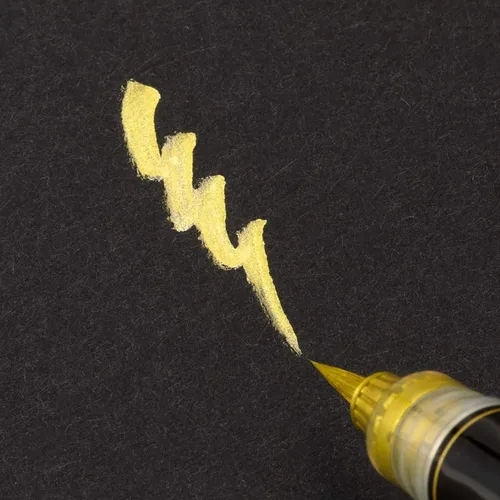 Vista 5 de Pentel XGFH (XGFH-X) Cepillo científico - Oro