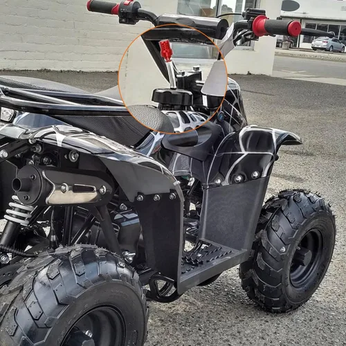 Vista 6 de Tapa de tanque de combustible FVRITO para Tao Tao Coolster 125cc 110cc ATV Quad 4 Wheeler 90cc 70cc 50cc NST Kazuma Roketa Sunl Baja con tubo